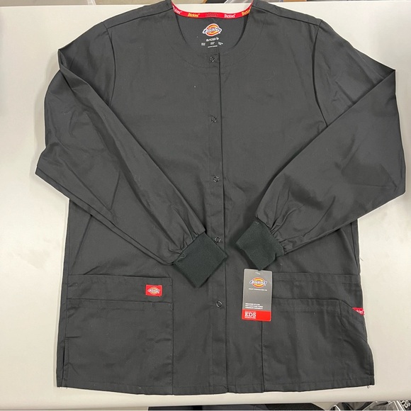 Dickies Jackets & Blazers - NWT Dickies Black Long Sleeve Work Jacket Size S